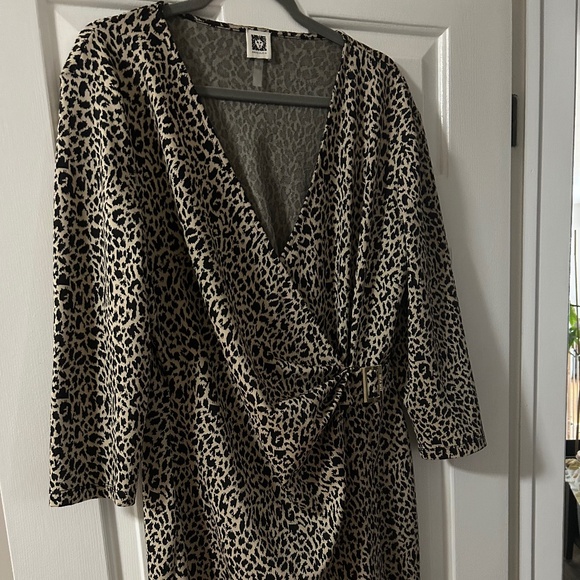 Anne Klein Wrap Dress - Picture 1 of 3